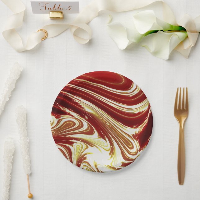 WATER PAPER PLATES (Wedding)