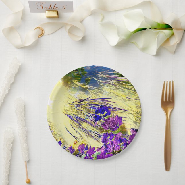 WATER PAPER PLATES (Wedding)