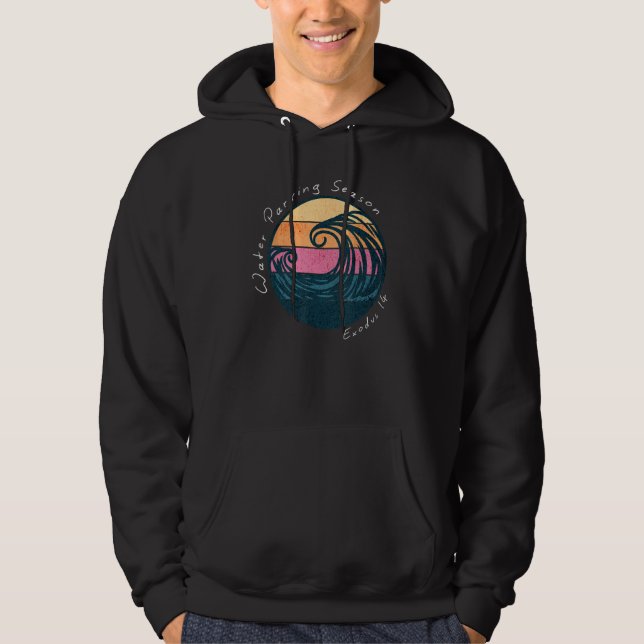 Water Parting Season Christian  - Exodus 14 Christ Hoodie (Front)