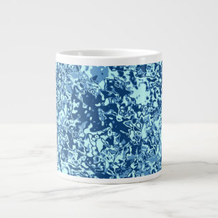 Water pattern No 1 Black BG Giant Coffee Mug