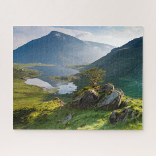 Water Pen yr Ole Wen Lake Idwal Snowdonia Park Jigsaw Puzzle