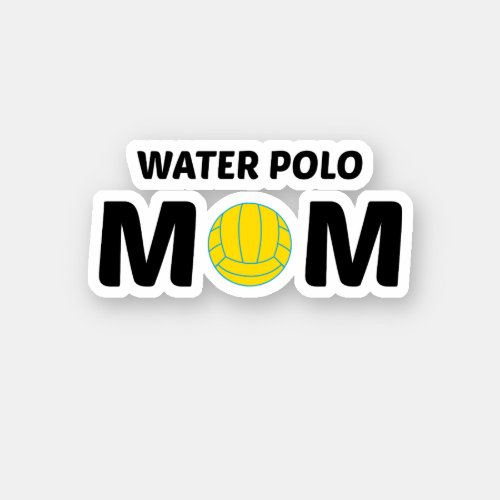 Water Polo Aquatic Sports Team Sport Mom Sticker