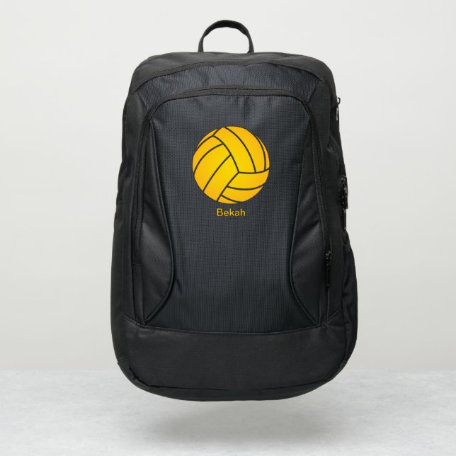 Water Polo Back Pack (Customizable) (Front)