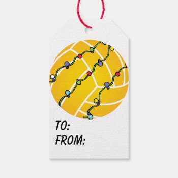 Water Polo Ball Gift Tags by SBPantry at Zazzle