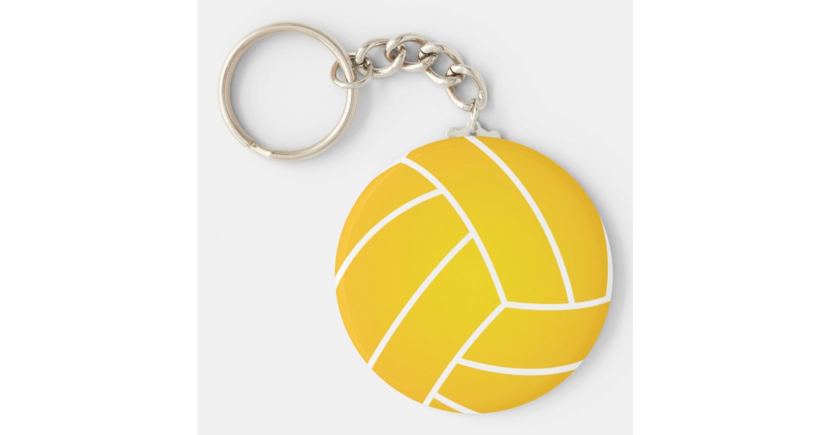 Water Polo Ball Key Chain