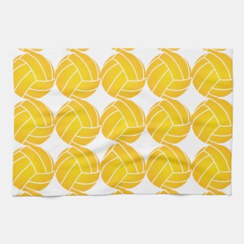 Water Polo Ball Kitchen Towel by SBPantry at Zazzle