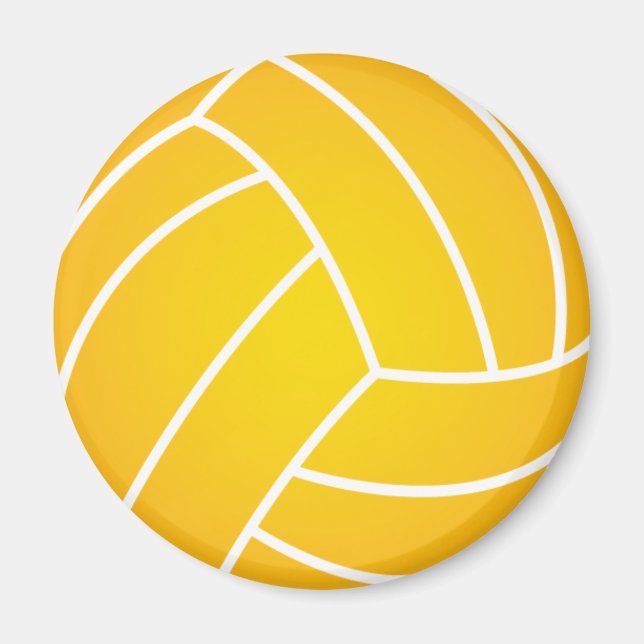 Water Polo Ball Magnet (Front)