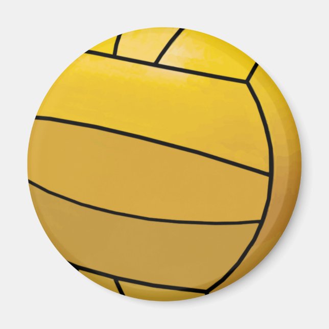Water Polo Ball Magnet (Front)
