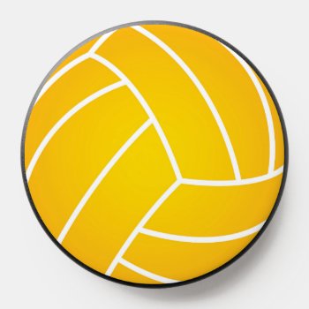 Water Polo Ball Phone Grip Popsockets by SBPantry at Zazzle