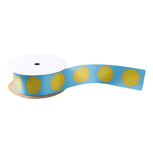 Water polo Ball Satin Ribbon (Spool)