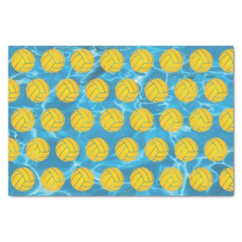 Water Polo Ball Tissue Paper by SBPantry at Zazzle
