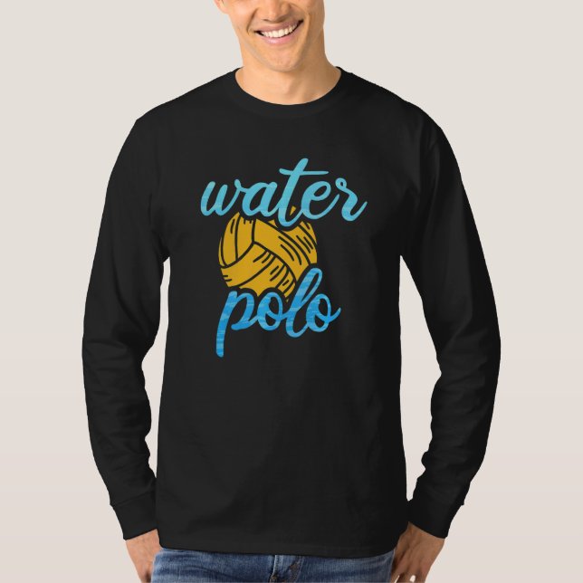 Water Polo Ball Waterpolo Player Waterpolo Coach T (Front)