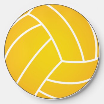 Water Polo Ball Wireless Charger by SBPantry at Zazzle