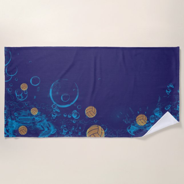 Water Polo Beach Towel (Front)