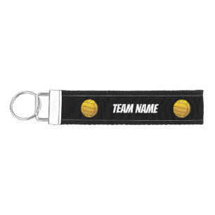 Water Polo Customized Team Wrist Keychain
