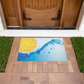 Water Polo Door Mat by SBPantry at Zazzle
