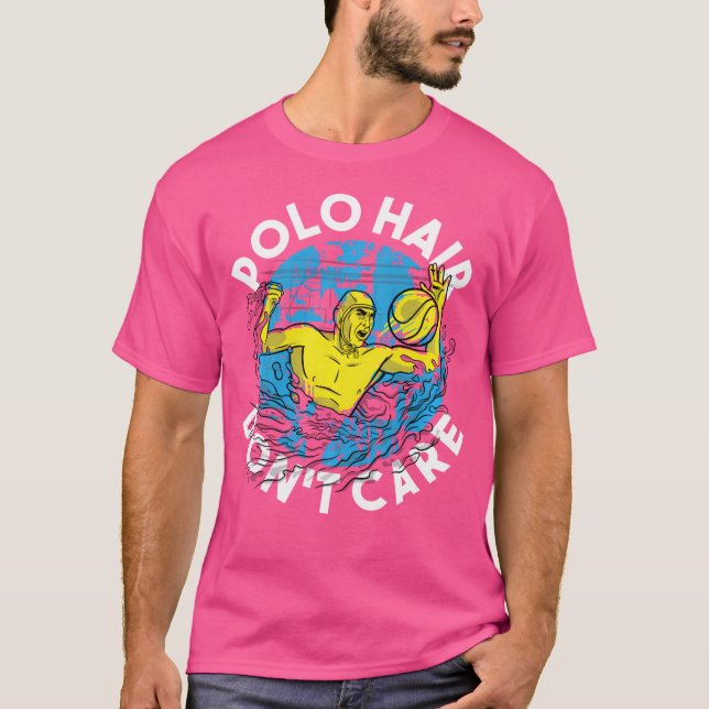 Water Polo Hair Don'T Care Aquatic Sports Player W (Front)