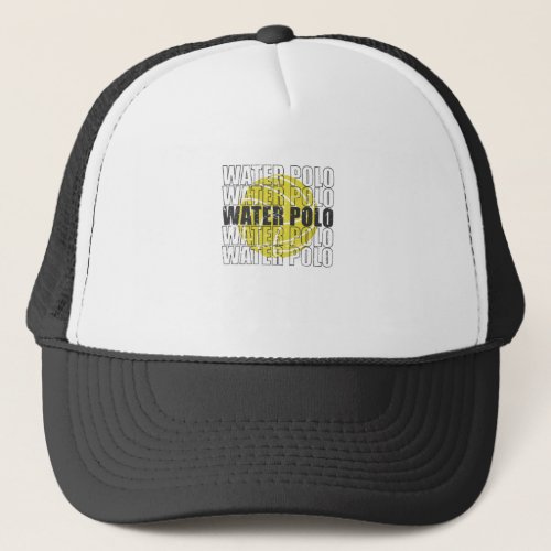Water Polo Hobby Ballsport Wasserball Trucker Hat