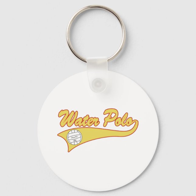 Water Polo Keychain (Front)