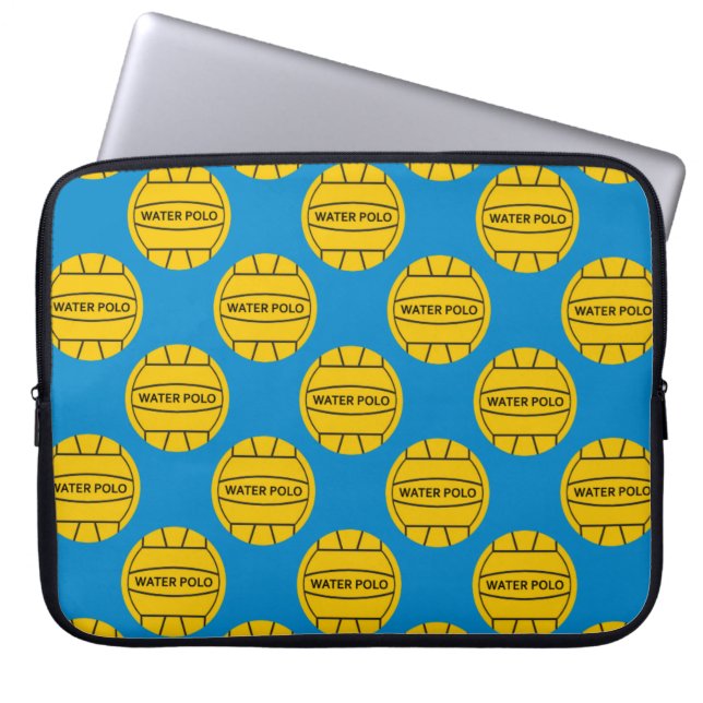 Water Polo Laptop Sleeve (Front)