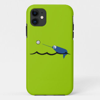 Water Polo Narwhal Zany Du Designs Children Sport iPhone 11 Case