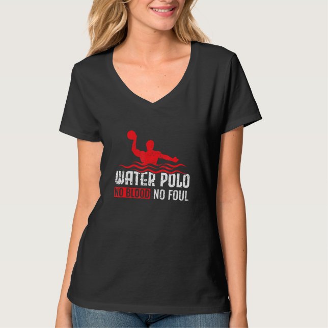 Water Polo No Blood No Foul Water Polo (Front)