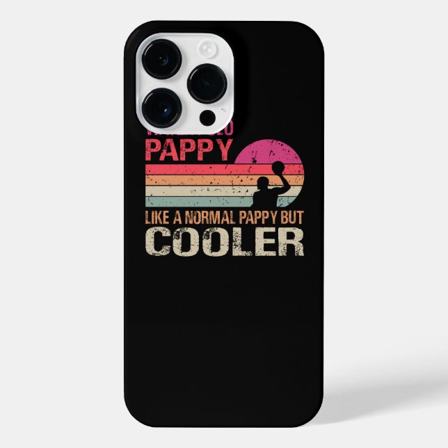 Water Polo Pappy Like A Normal Pappy But Cooler iPhone Case (Back)