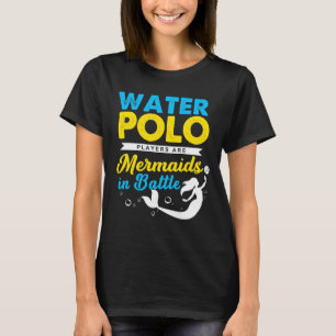 Water Polo Player Mermaids Battle Team Water Sport