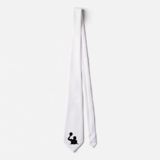 Water polo player neck tie