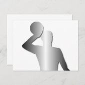 Water polo player silouette (Front/Back)