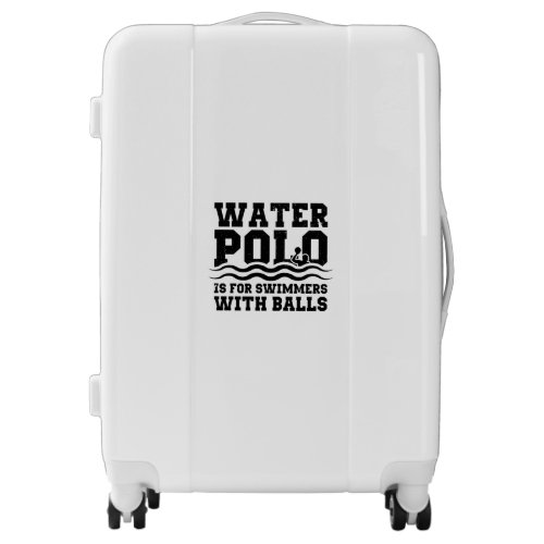 Water Polo Player  Sport Team Trainer Gift Luggage