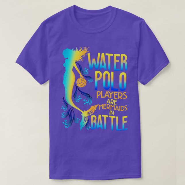 Water Polo Players Are Mermaids In Battle (Design Front)
