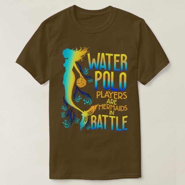 Water Polo Players Are Mermaids In Battle (Design Front)