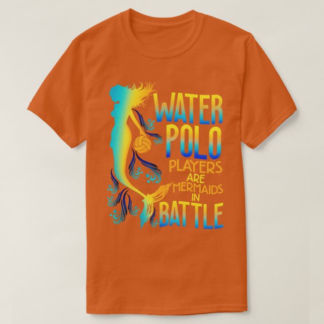 Water Polo Players Are Mermaids In Battle (Design Front)