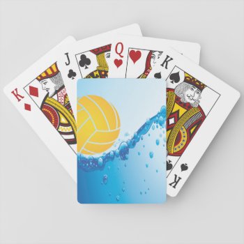 Water Polo Playing Cards by SBPantry at Zazzle