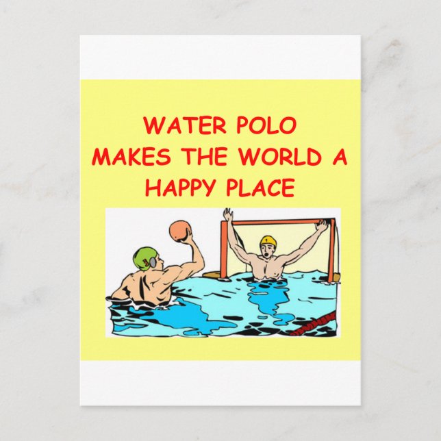 water polo postcard (Front)