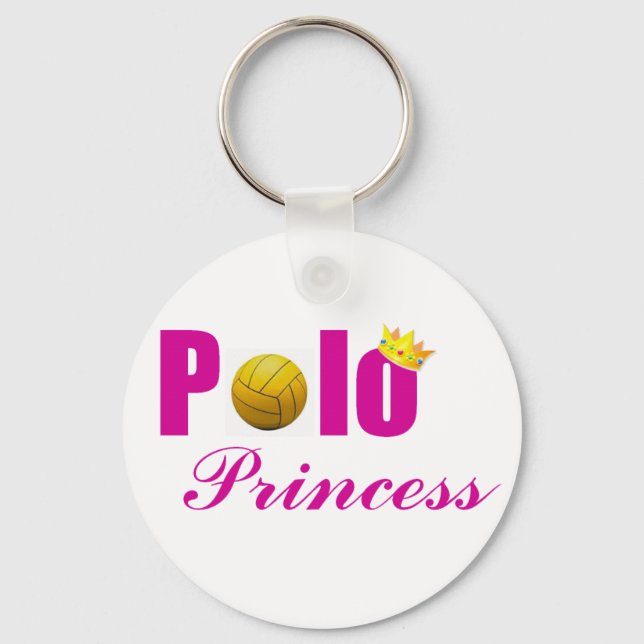 Water Polo Princess Key Chain (Front)
