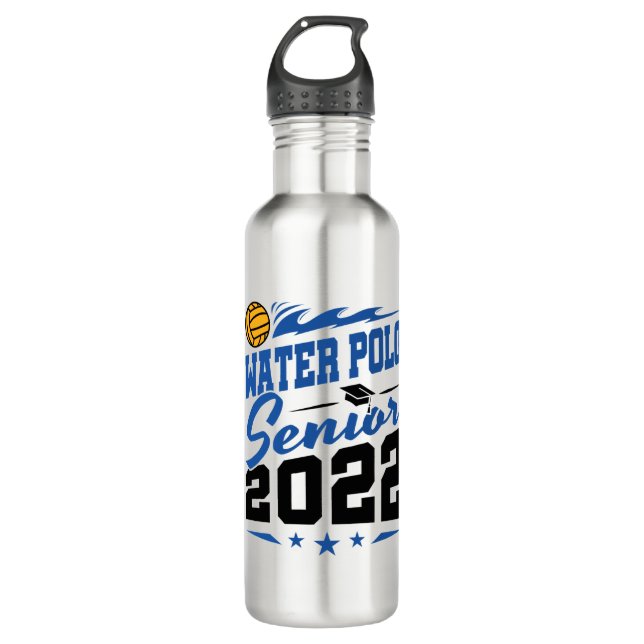 Water Polo Senior 2022 Stainless Steel Water Bottle (Front)