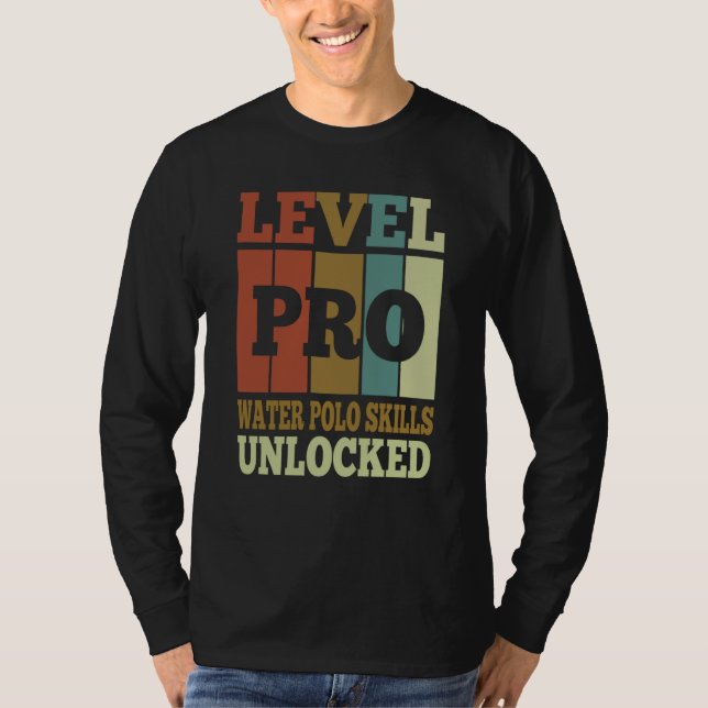 Water Polo Skills Pro Unlocked Vintage Style Uniqu (Front)
