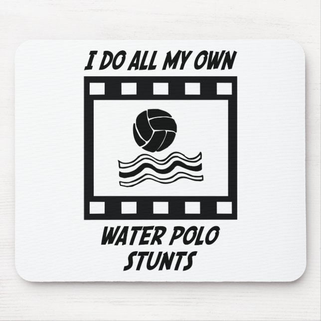 Water Polo Stunts Mouse Pad (Front)