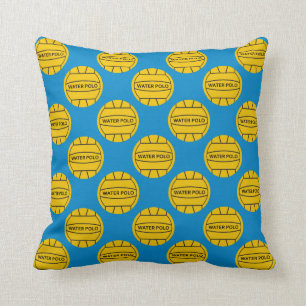 Water Polo Throw Pillow