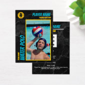 Water Polo Trading Card Customizable Collectible (Desk)