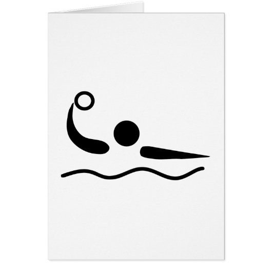 Water Polo Waterpolo Pictogram (Front)
