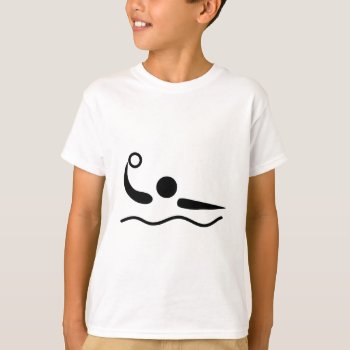 Water Polo Waterpolo Pictogram by EnhancedImages at Zazzle