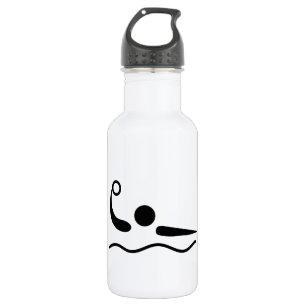 Water Polo Waterpolo Pictogram Stainless Steel Water Bottle