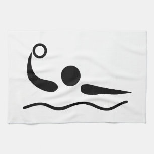 Water Polo Waterpolo Pictogram Towel