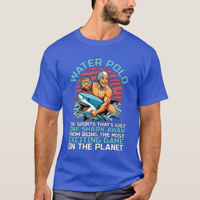 Water Polohe Sportshats Just One Water Sports vint T-Shirt (Front)