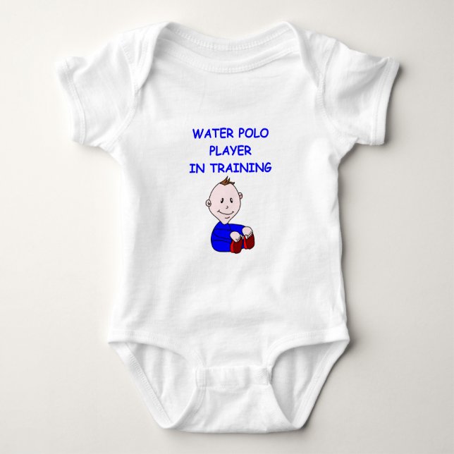 water pool baby bodysuit (Front)