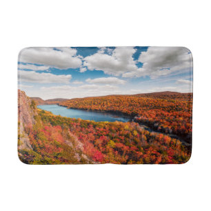 Water Porcupine Mountains Michigan Bath Mat