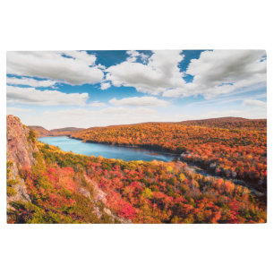 Water Porcupine Mountains Michigan Metal Print